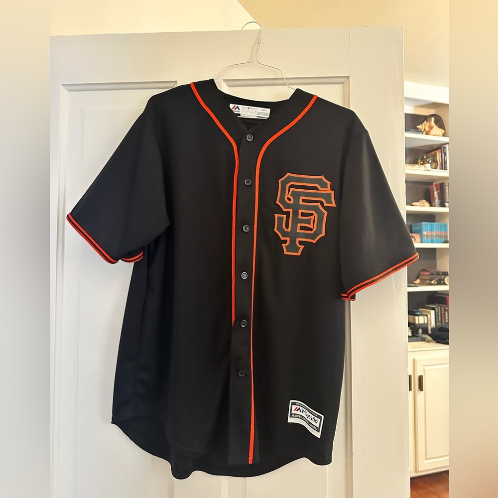 Hunter Pence San Francisco Giants Men's Alternate Black Jersey